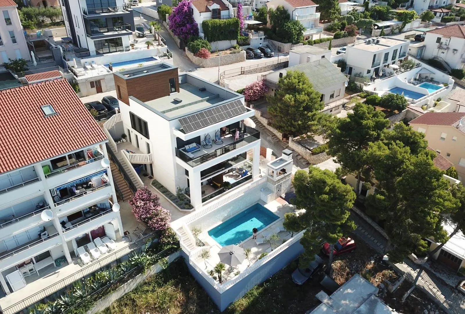 Luxury Beachfront Villa Carlisa Ciovo Apartment