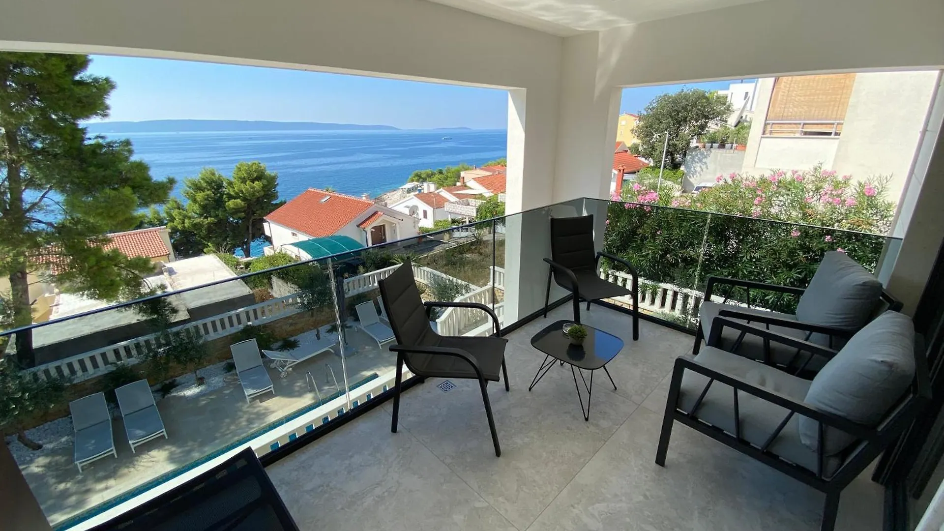 Luxury Beachfront Villa Carlisa Čiovo Apartament