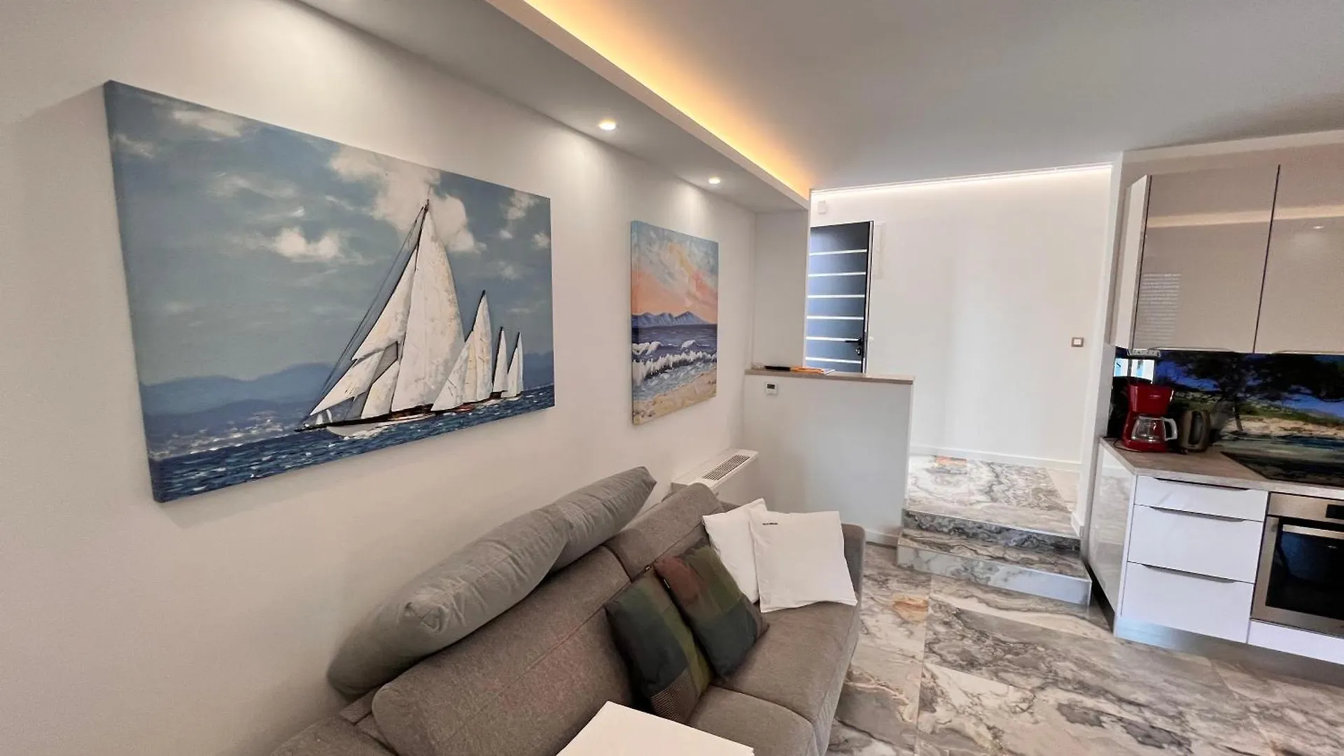 Luxury Beachfront Villa Carlisa Čiovo Apartament