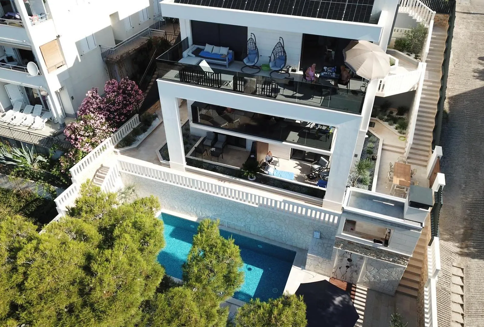 Luxury Beachfront Villa Carlisa Čiovo 0*,