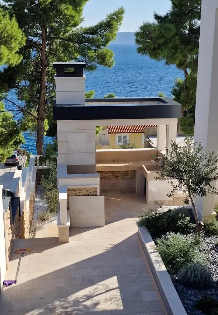 Luxury Beachfront Villa Carlisa Čiovo Apartament